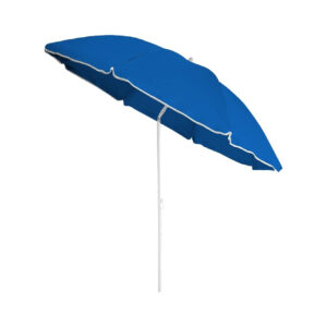 Portable 8-Rib Steel Frame Outdoor Umbrella